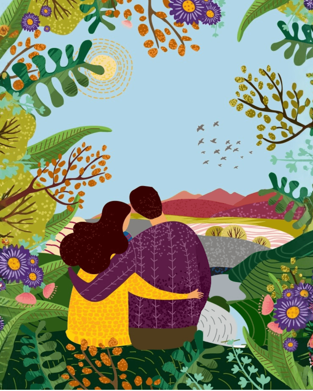 Couple enjoying Togethrly together